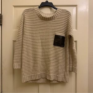 Tulip Beige Knit Sweater